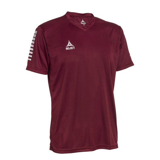 Футболка SELECT Pisa player shirt s/s Bordeuax